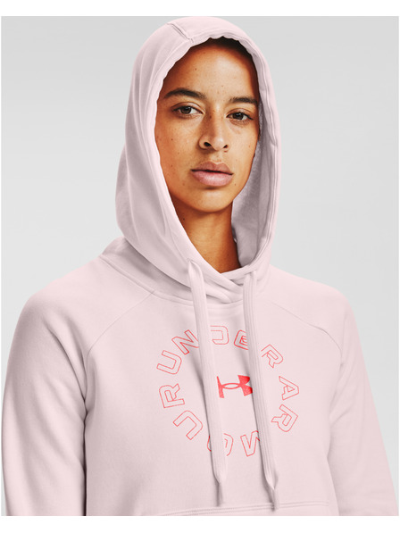 Under Armour Dámská mikina Under Armour Rival Fleece Metallic Hoodie
