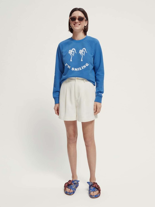 Scotch & Soda Modrá dámská mikina Scotch & Soda