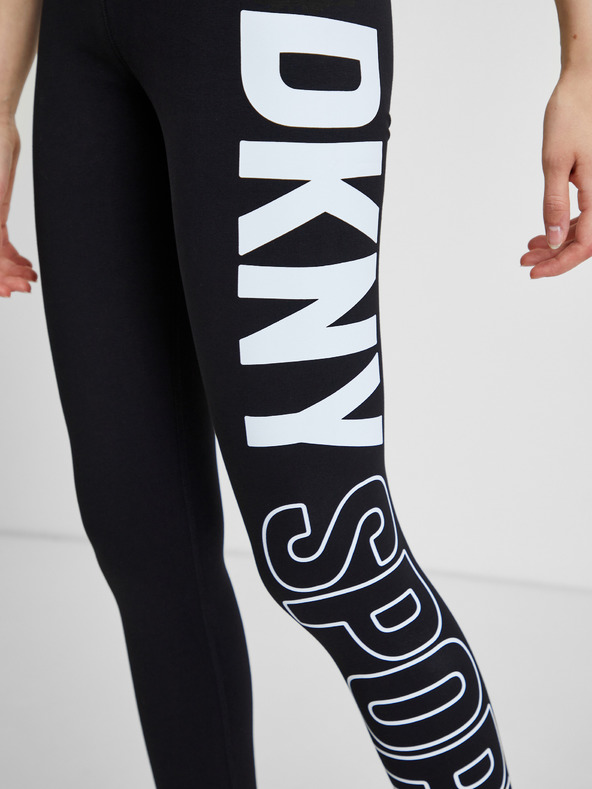 DKNY Černé dámské sportovní legíny DKNY