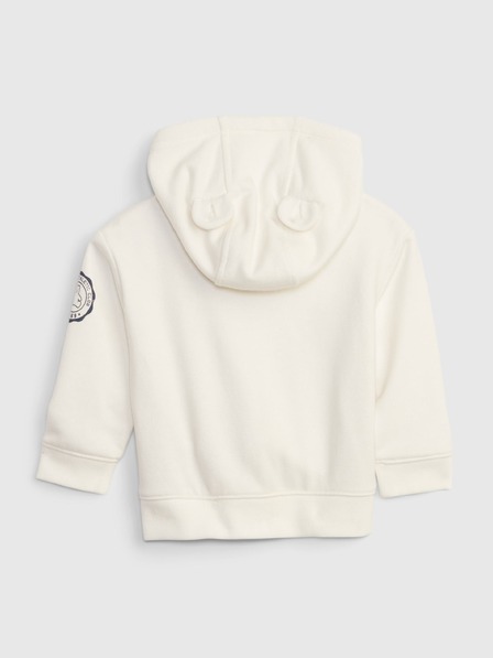 GAP Baby mikina logo s kapucí GAP