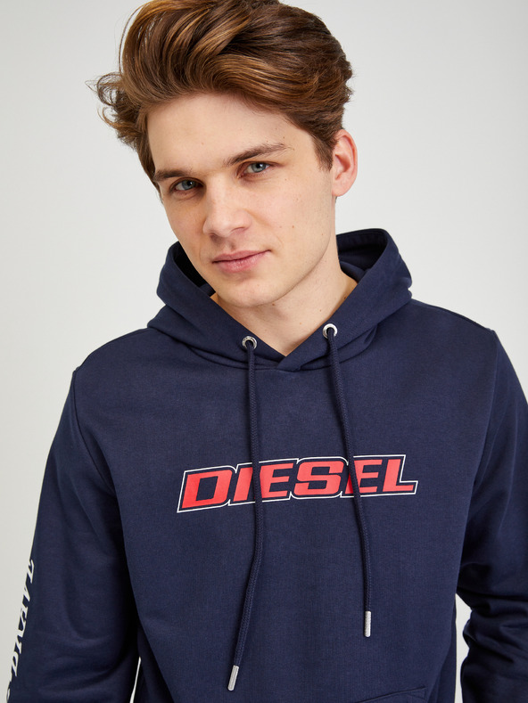 Diesel Tmavě modrá pánská mikina Diesel