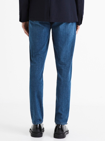 Celio Modré pánské slim fit džíny Celio C25 Dosoft25