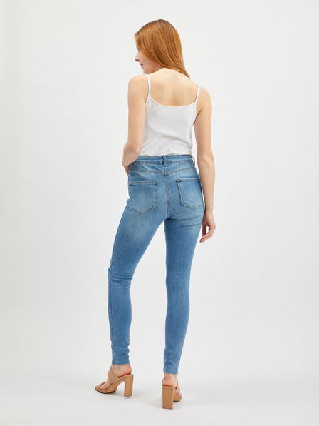 Orsay Světle modré dámské skinny fit džíny ORSAY