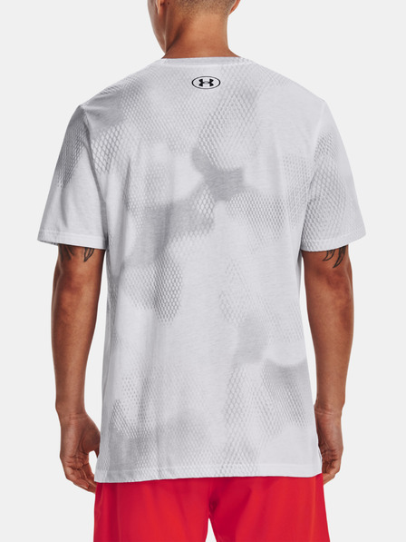 Under Armour Pánské tričko Under Armour UA FBTL AOP METAL LOGO SS