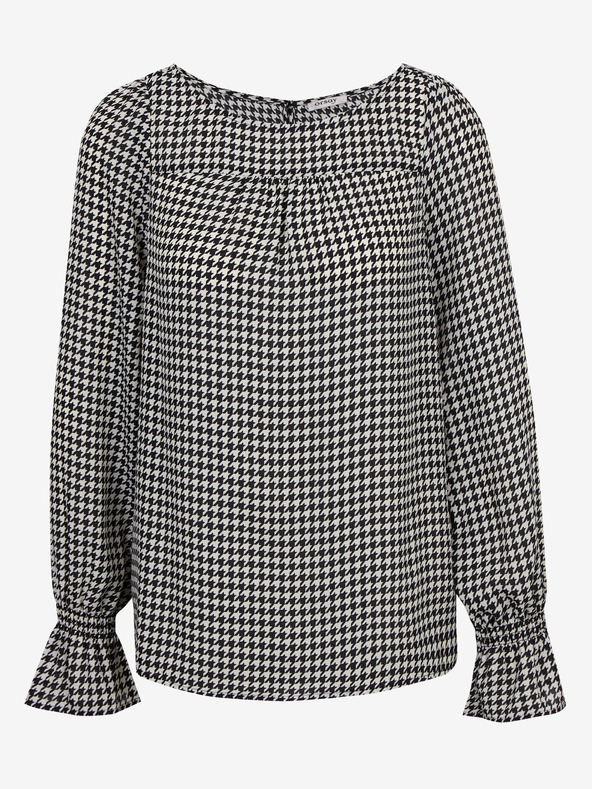 Orsay Černo-bílá dámská vzorovaná halenka ORSAY