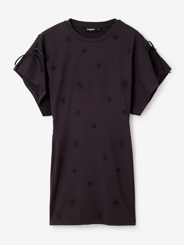 Desigual Černé dámské šaty Desigual Tennessee