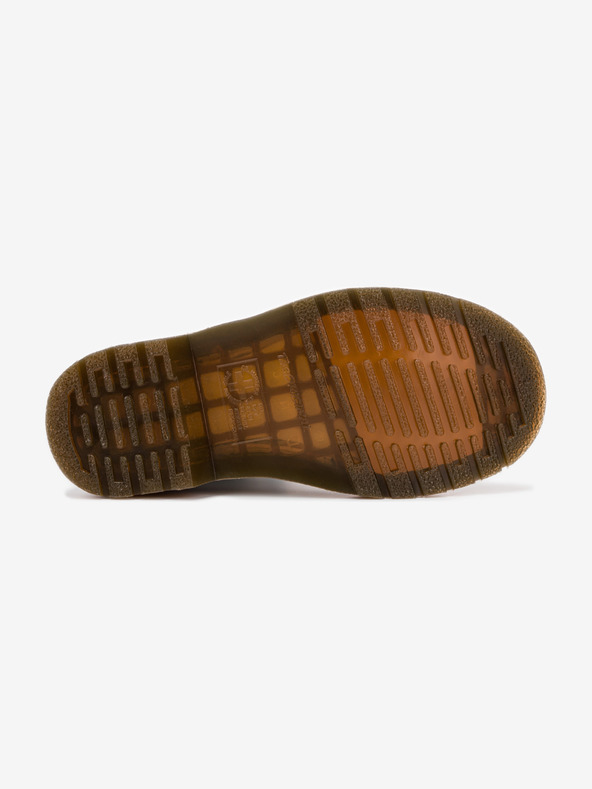 Dr. Martens Bílé dámské kožené kotníkové boty Dr. Martens 1460