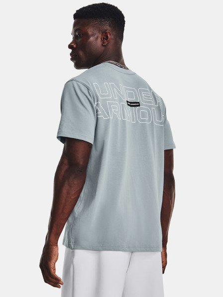 Under Armour Unisexové tričko Under Armour UA OUTLINE HEAVYWEIGHT SS