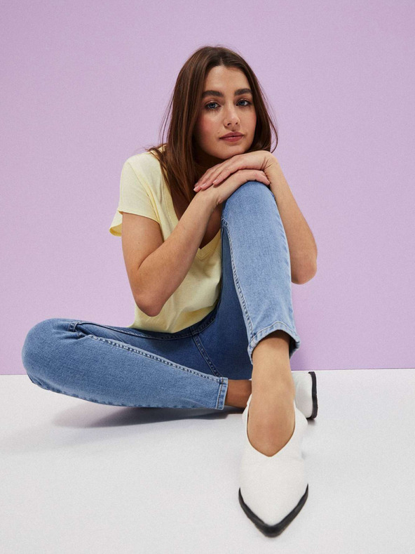 Moodo Modré dámské džíny Moodo