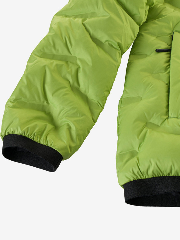 ALPINE PRO Zelená pánská prošívaná zimní bunda ALPINE PRO Kredas