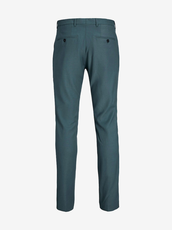 Jack & Jones Zelené pánské kalhoty Jack & Jones Solaris