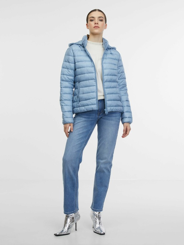 Orsay Modrá dámská prošívaná bunda ORSAY