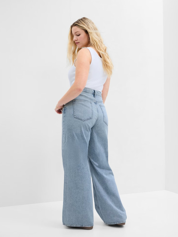 GAP Džíny wide leg High Rise GAP