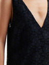 Desigual Černé dámské krajkové šaty Desigual Lace