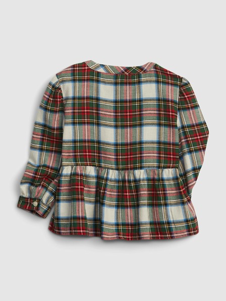 GAP Baby košilový top peplum GAP