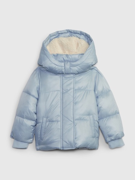 GAP Baby prošívaná bunda s kapucí GAP