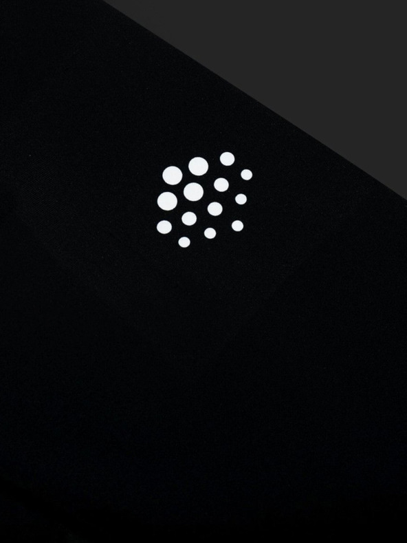 Kilpi Černé pánské cyklistické tričko s dlouhým rukávem Kilpi CAMPOS-M