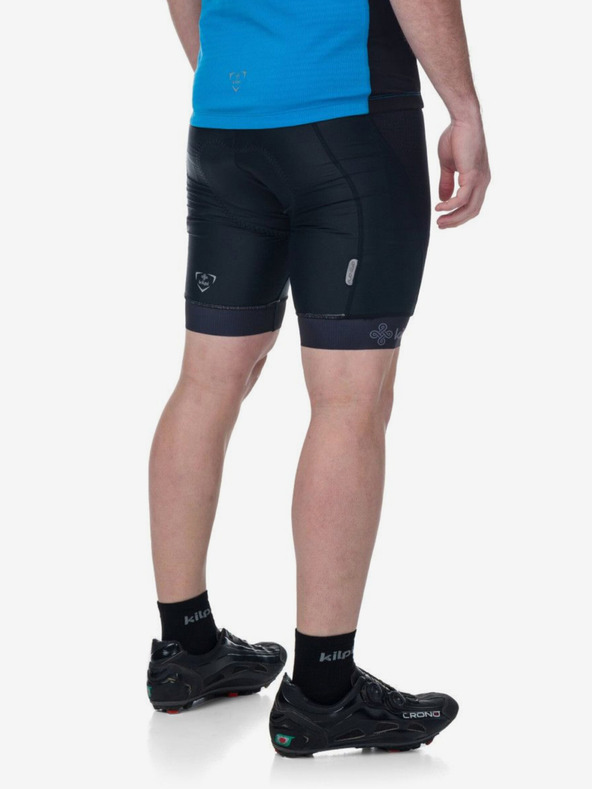 Kilpi Černé pánské cyklistické kraťasy Kilpi PRESSURE