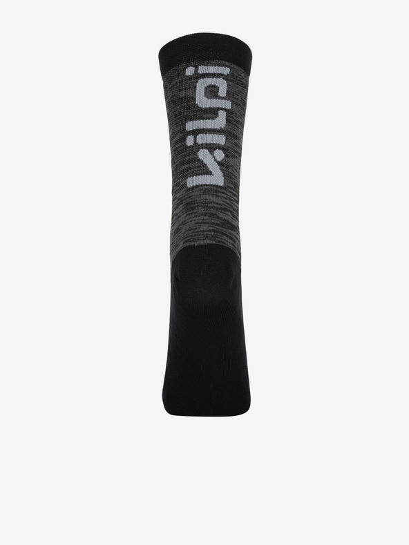 Kilpi Černo-šedé unisex sportovní ponožky Kilpi BORENY