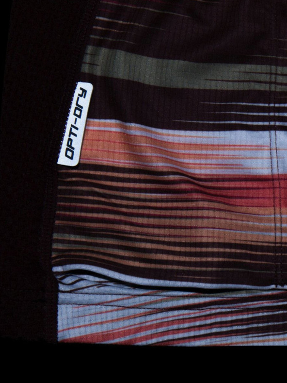 Kilpi Vínovo-oranžový dámský cyklistický dres Kilpi MOATE