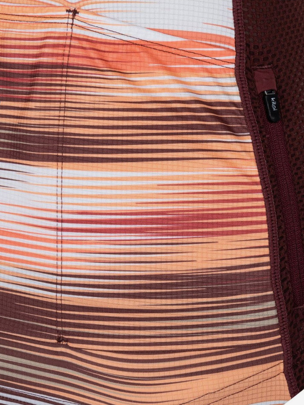 Kilpi Vínovo-oranžový dámský cyklistický dres Kilpi MOATE