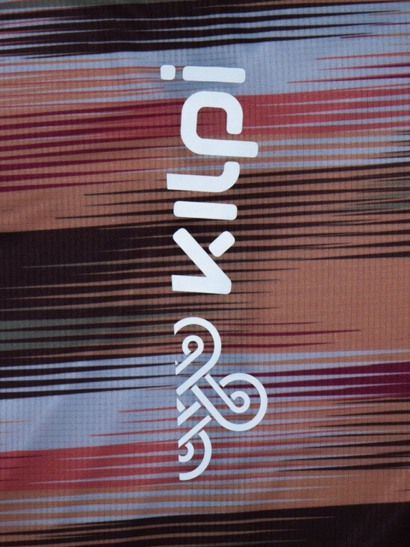 Kilpi Vínovo-oranžový dámský cyklistický dres Kilpi MOATE