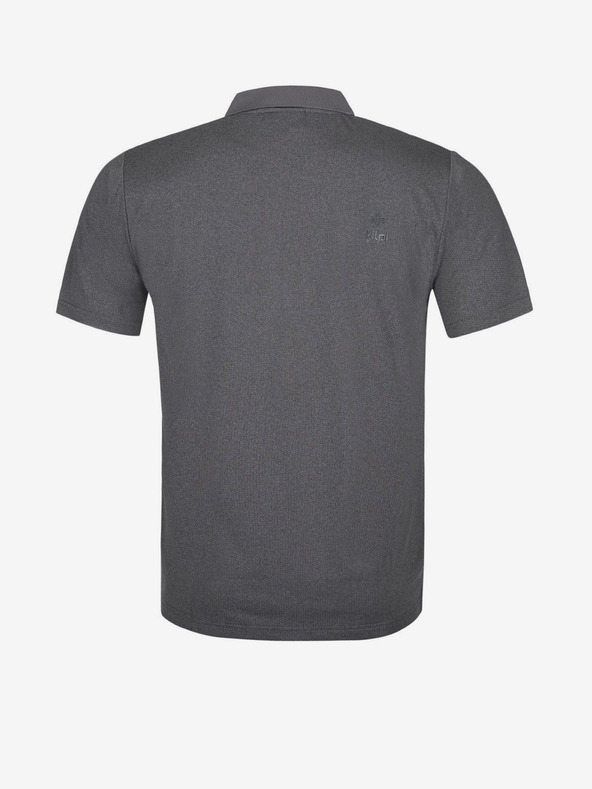 Kilpi Tmavě šedé pánské sportovní polo tričko Kilpi COLLAR