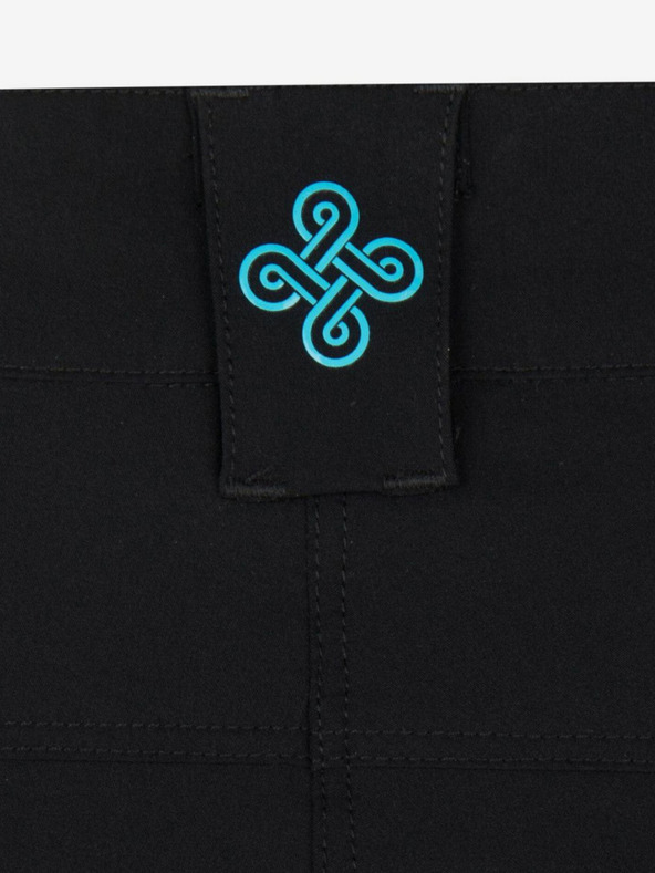 Kilpi Černé dámské outdoorové kraťasy Kilpi Bree