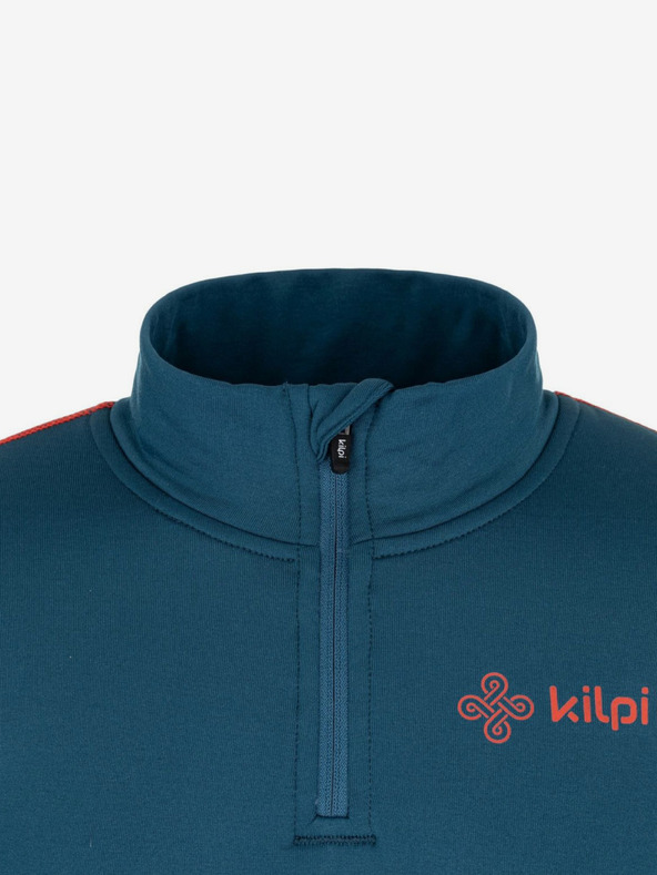 Kilpi Petrolejové dětské funkční triko s dlouhým rukávem Kilpi WILLIE