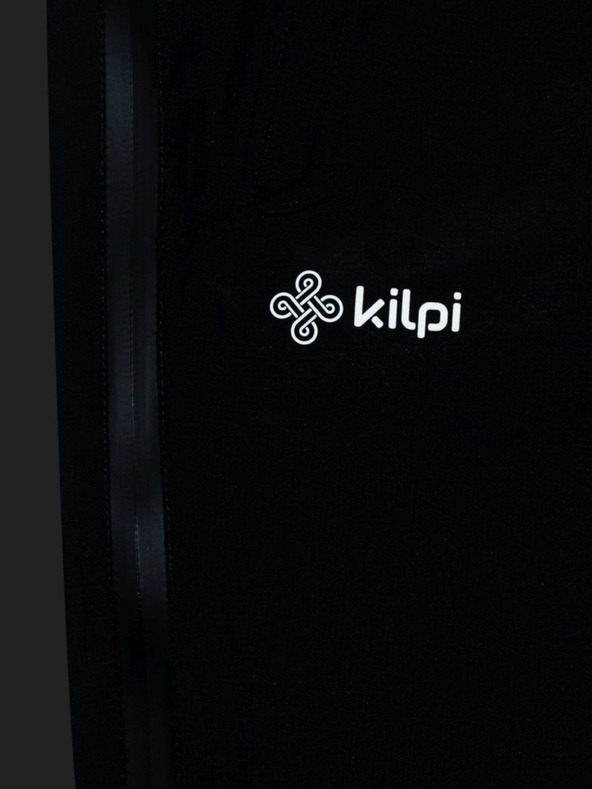 Kilpi Černé pánské sportovní nepromokavé kalhoty Kilpi ALPIN
