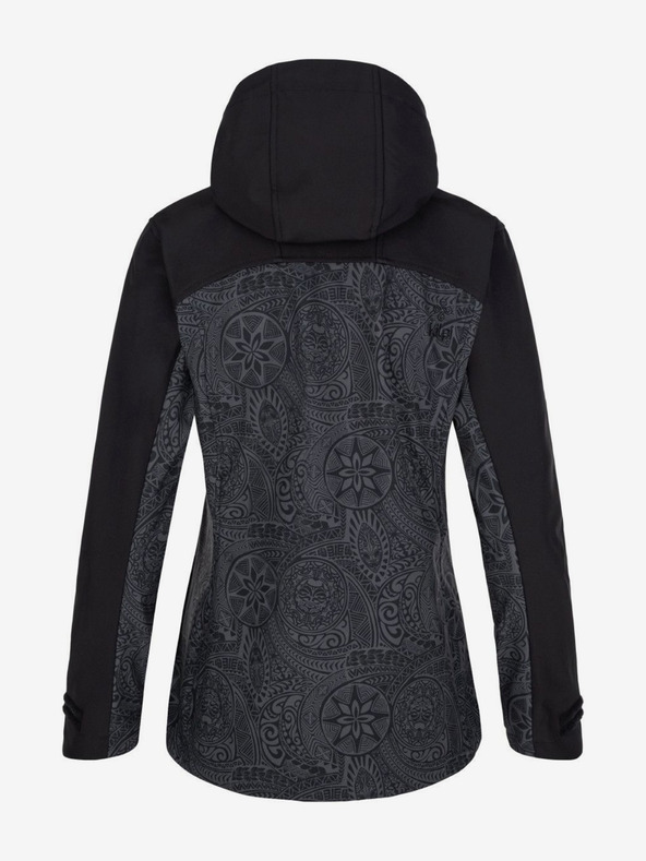 Kilpi Černo-šedá dámská softshellová bunda Kilpi RAVIA