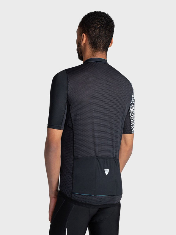 Kilpi Černé pánské sportovní tričko na zip Kilpi PICARD