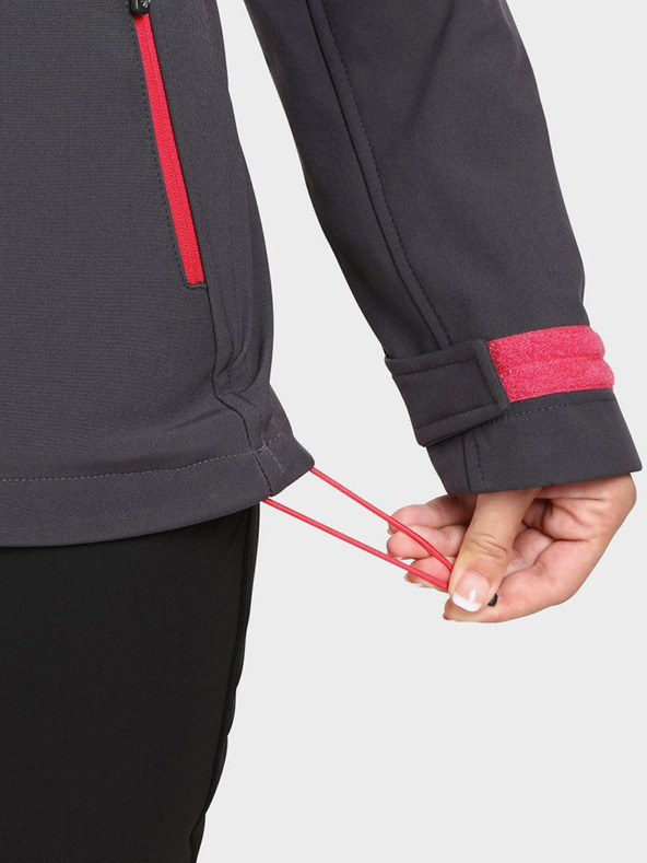 Kilpi Tmavě šedá dámská softshellová bunda Kilpi RAVIA