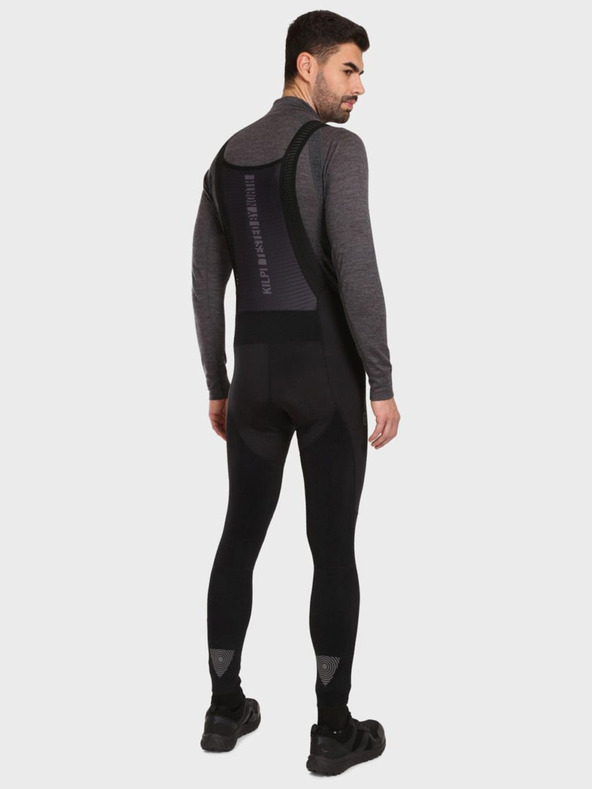 Kilpi Černé pánské cyklistické legíny Kilpi MOVI-M