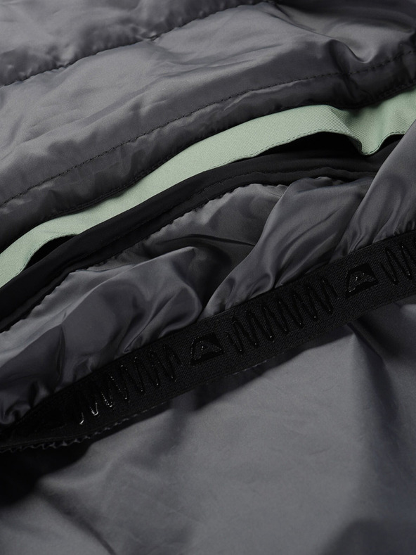 ALPINE PRO Zelená pánská lyžařská bunda ALPINE PRO Omeq