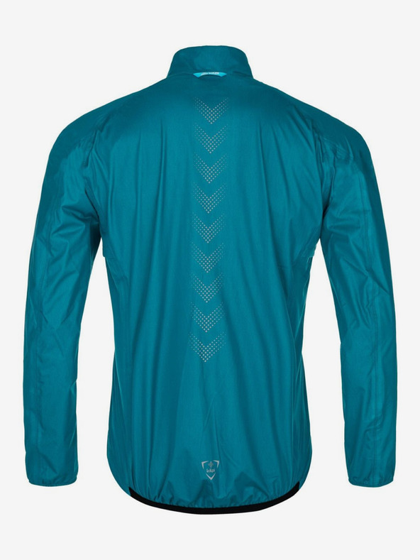 Kilpi Modrá pánská cyklistická nepromokavá bunda Kilpi Rainar-M