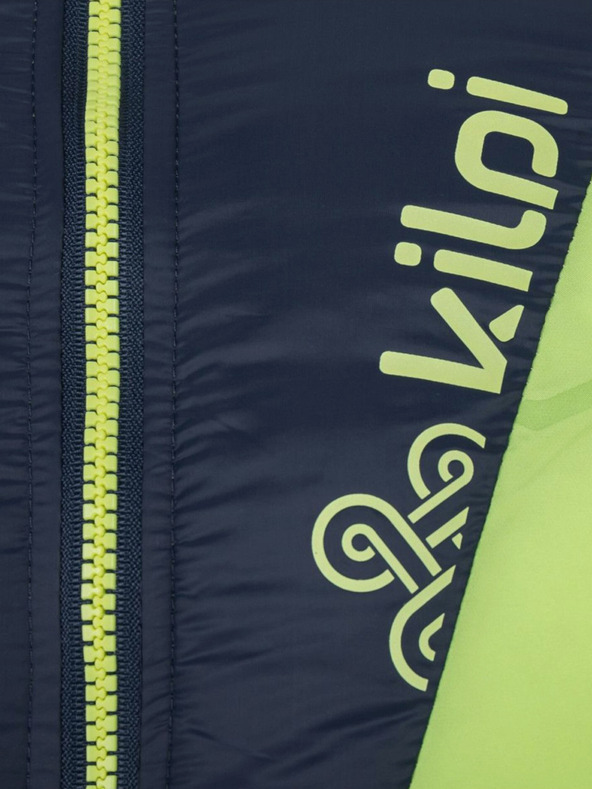 Kilpi Černo-zelená pánská zateplená bunda Kilpi Tevery-M