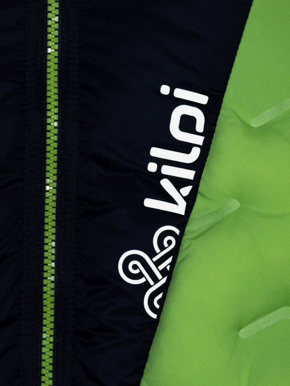 Kilpi Černo-zelená pánská zateplená bunda Kilpi Tevery-M