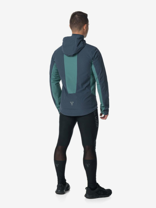 Kilpi Petrolejová pánská softshellová běžecká bunda Kilpi Balans-M