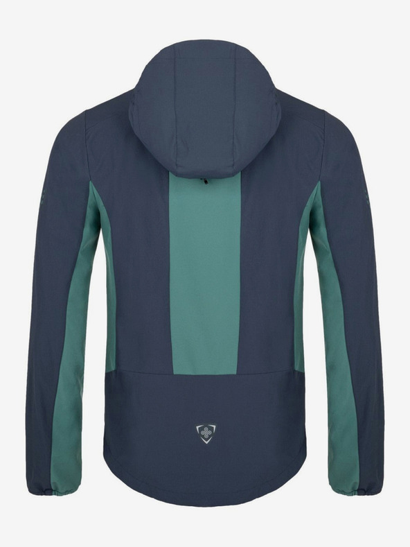 Kilpi Petrolejová pánská softshellová běžecká bunda Kilpi Balans-M