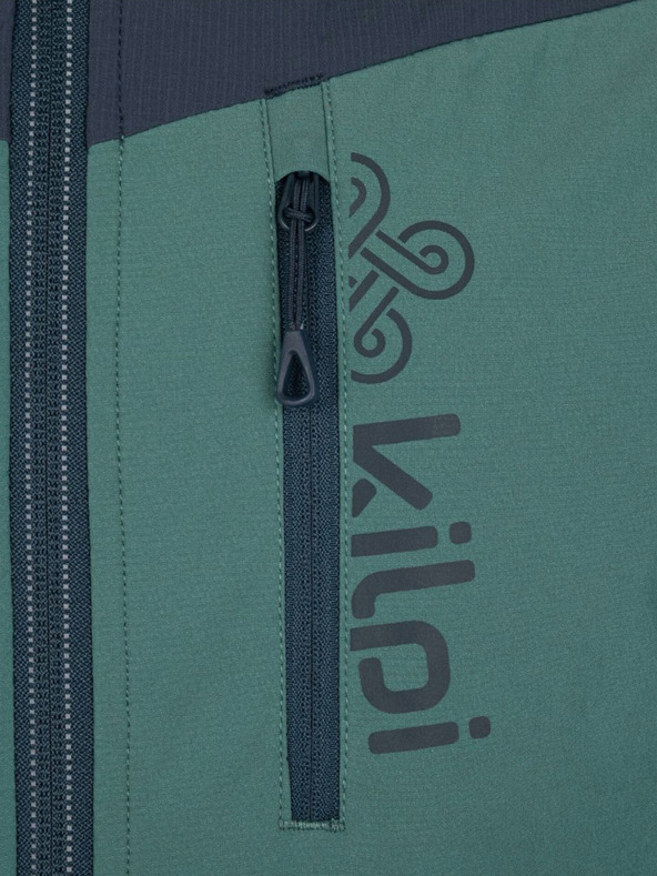 Kilpi Petrolejová pánská softshellová běžecká bunda Kilpi Balans-M