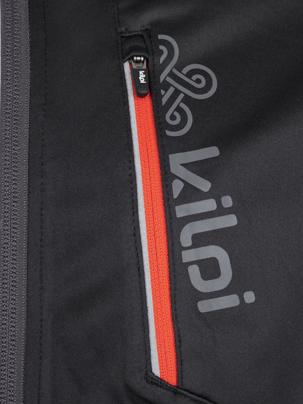 Kilpi Černá pánská sportovní bunda Kilpi Nordim-M