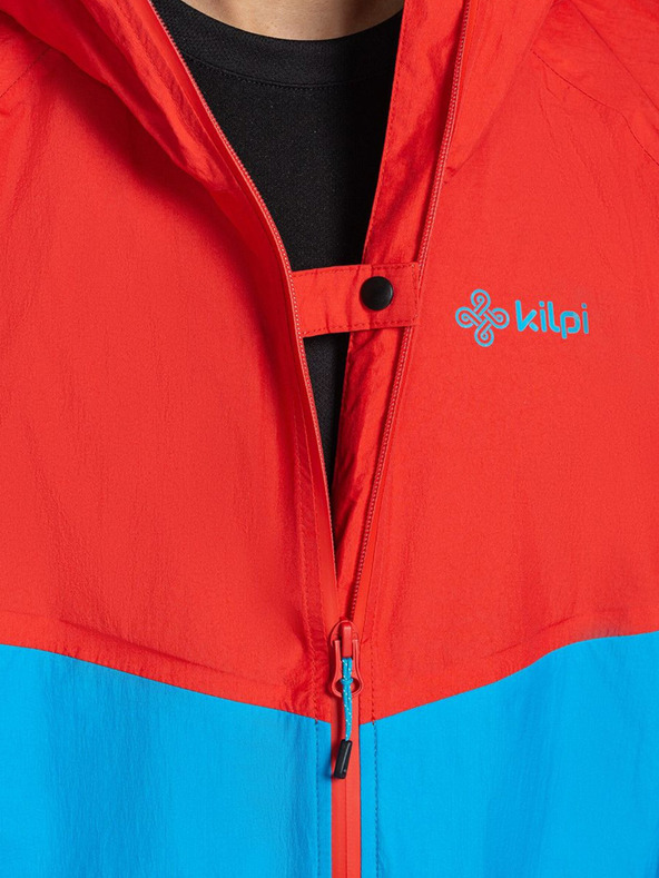Kilpi Modro-červená pánská sportovní bunda Kilpi Hurricane-M