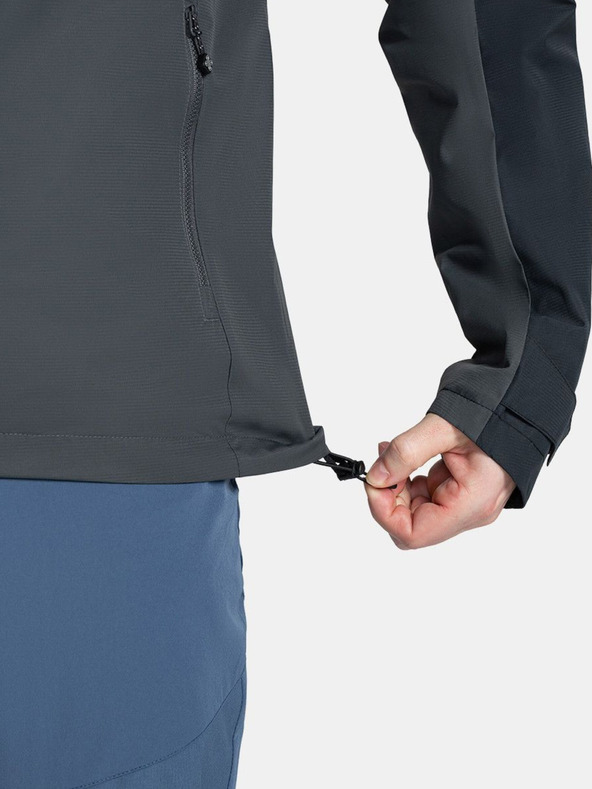 Kilpi Šedo-černá pánská outdoorová bunda Kilpi SONNA-M