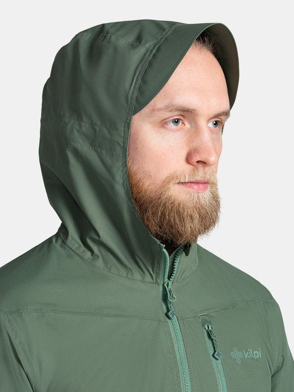 Kilpi Tmavě zelená pánská outdoorová bunda Kilpi SONNA-M