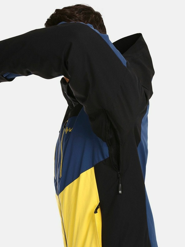 Kilpi Žlutá-modrá pánská lyžařská bunda Kilpi TONNSI-M