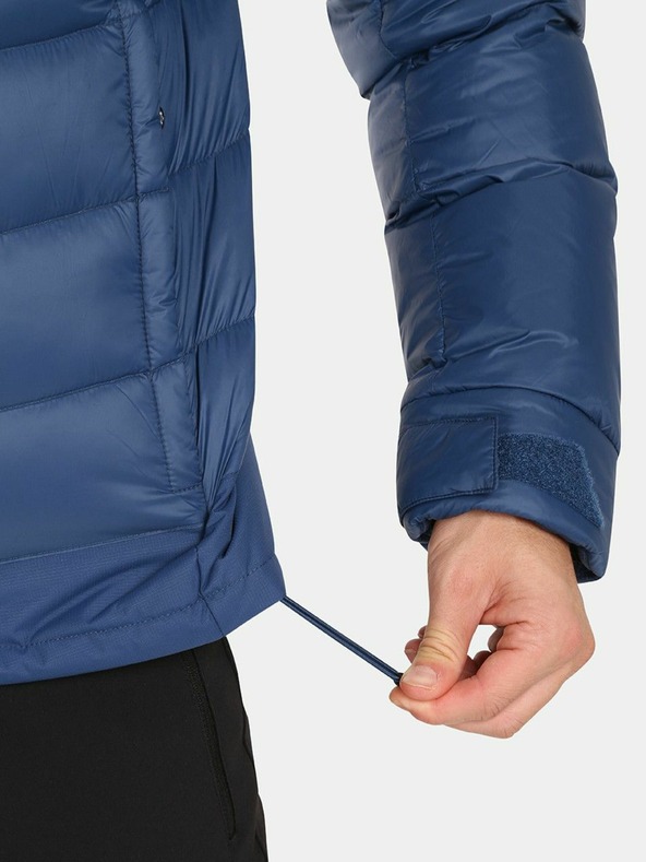 Kilpi Tmavě modrá pánská péřová bunda Kilpi GUUS-M