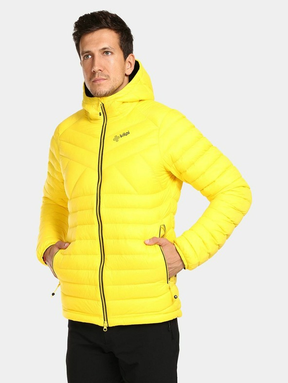 Kilpi Žlutá pánská péřová bunda Kilpi PYRAMIDEN-M