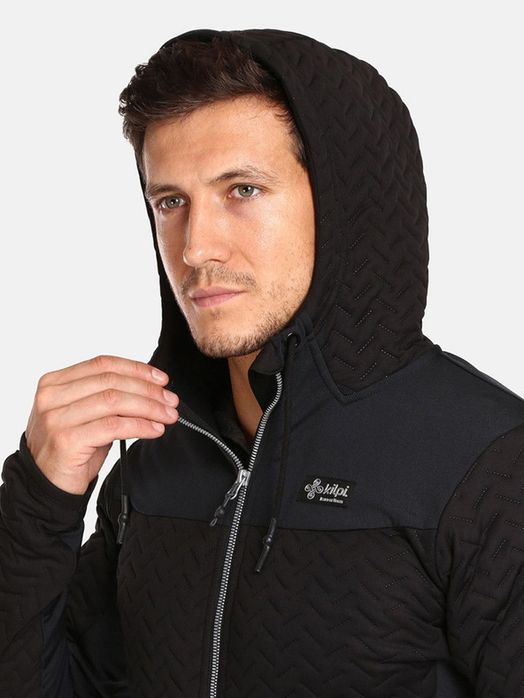 Kilpi Černá pánská mikina Kilpi Nevia-M