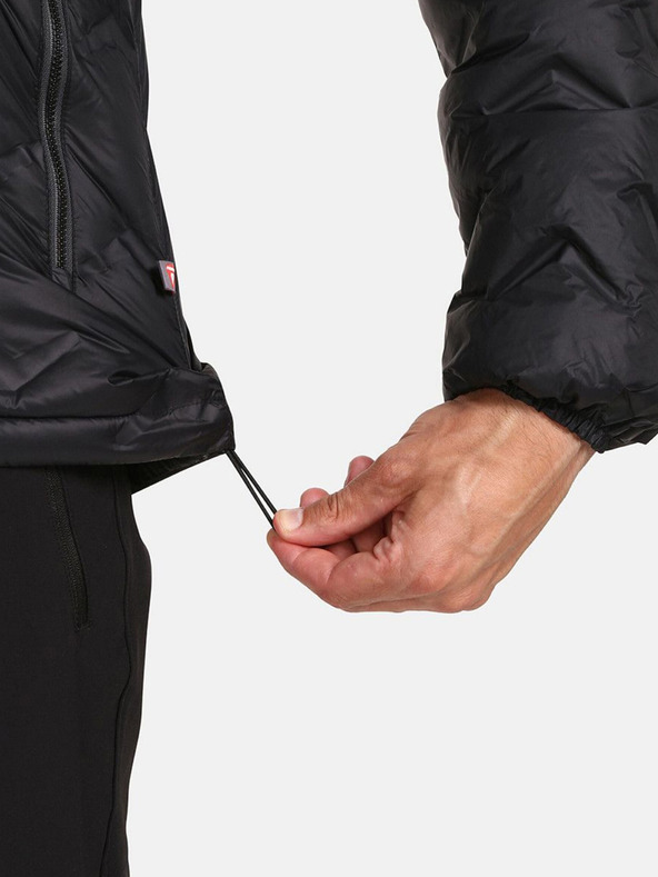 Kilpi Černá pánská péřová bunda Kilpi PAPILON-M